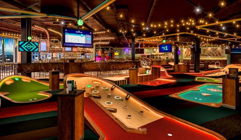 Take mini golf to the next level at Puttshack