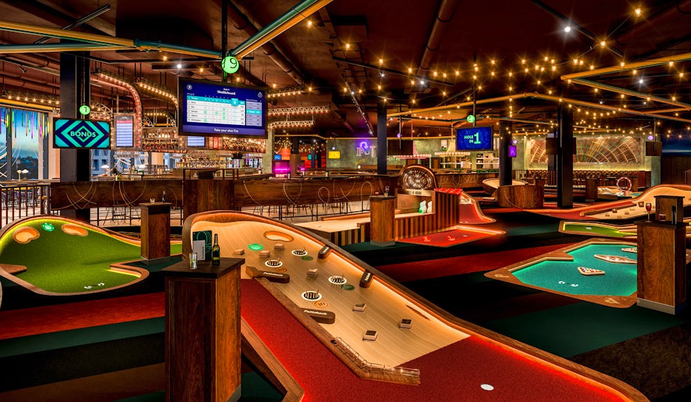 Take mini golf to the next level at Puttshack
