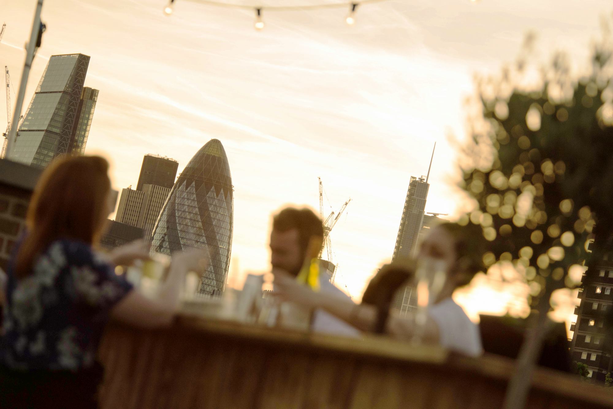 Tobacco Dock Skylight pop up summer parties docklands london venues with a view
