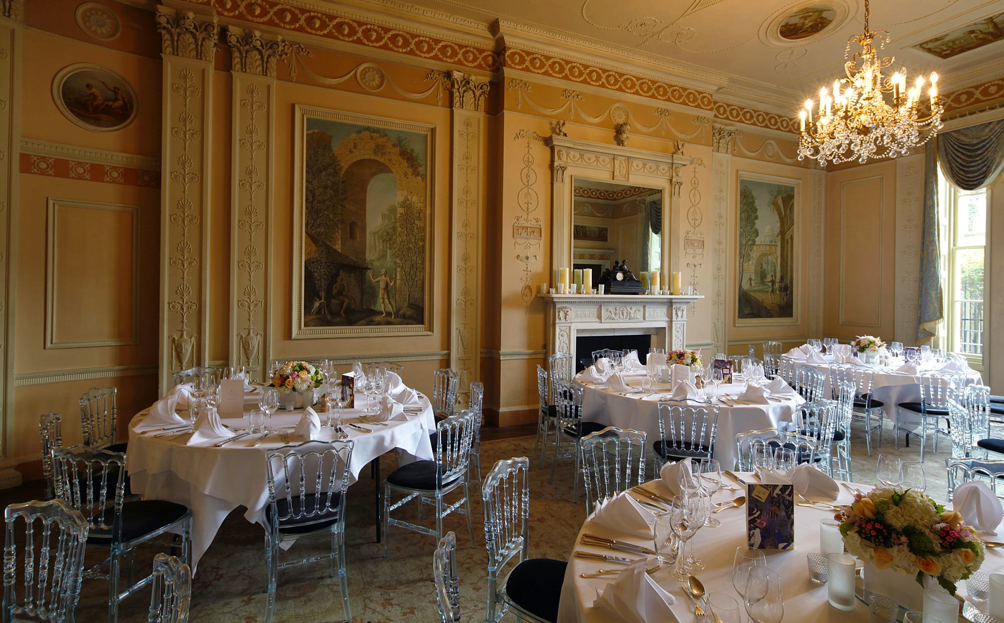 Home House private members clubs london venue hire events eating room banqueting