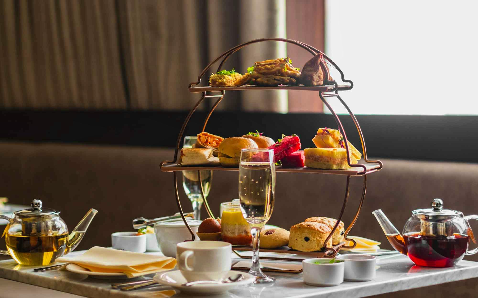 The Chilworth Hotel Indian afternoon tea