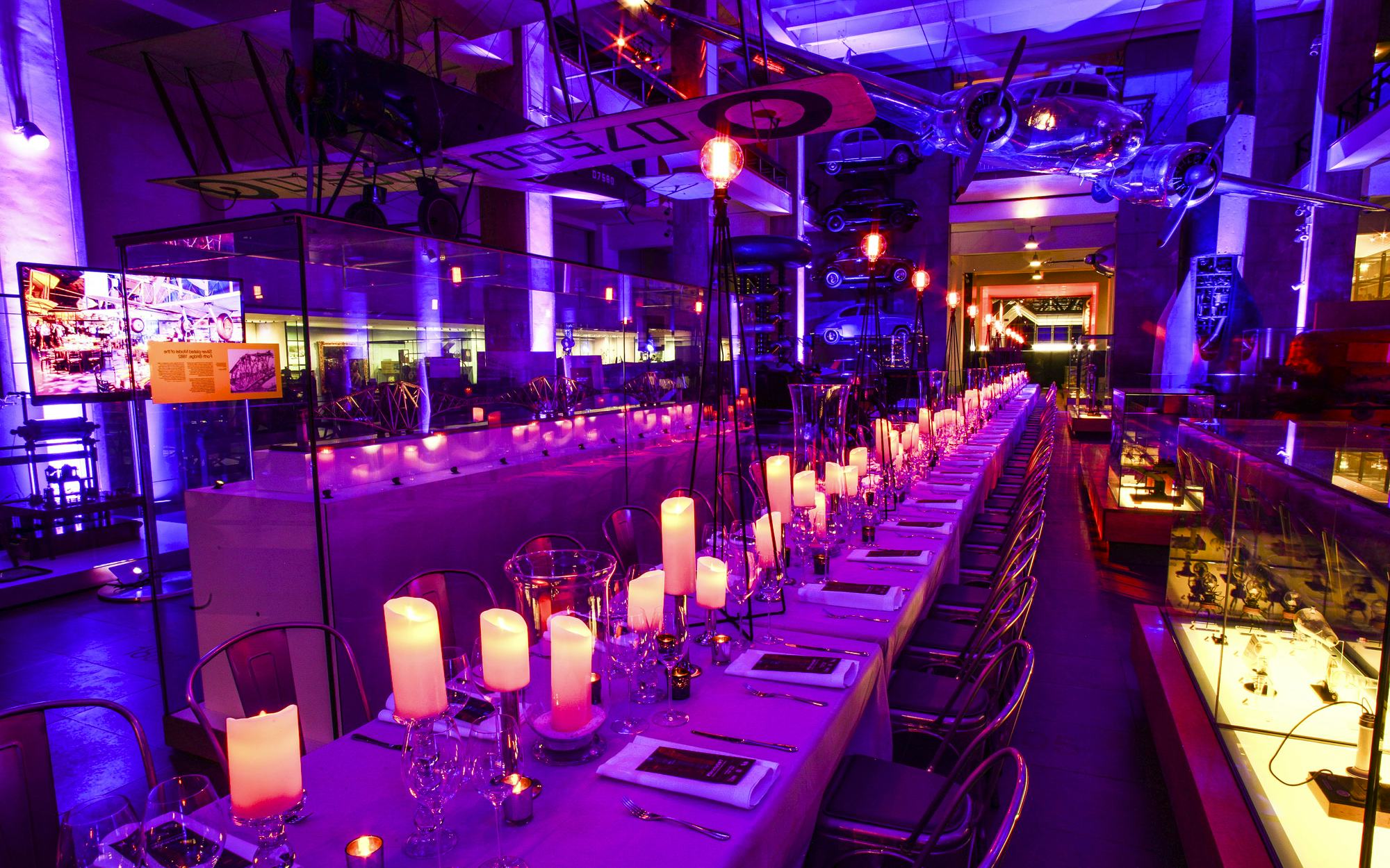 Corporate party venues in Manchester museum of science