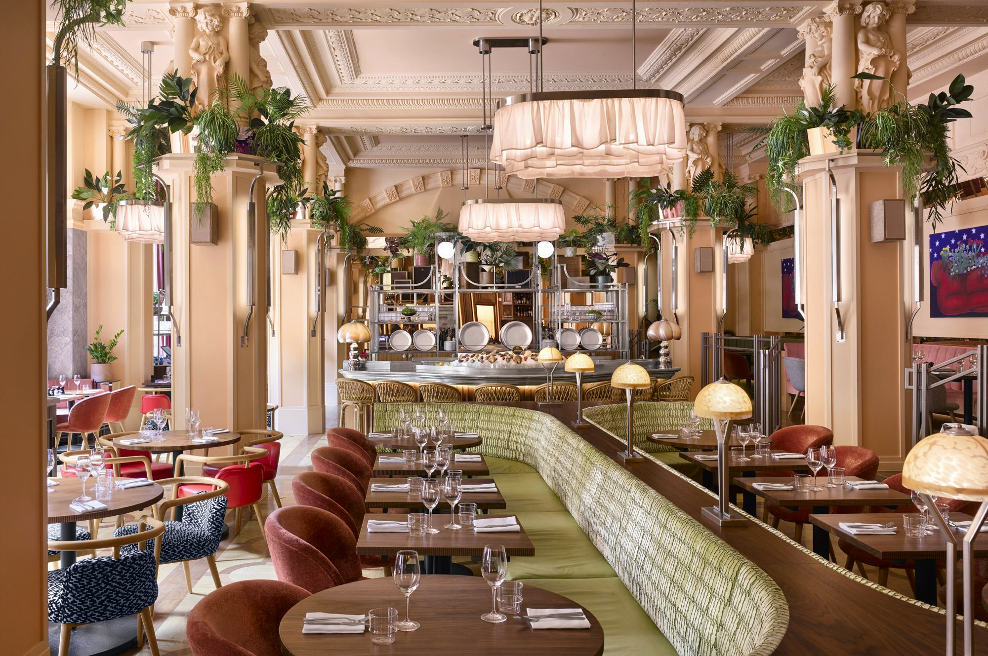 Kimpton Fitzroy London hotels venues luxury designer interiors dining food drink neptune restaurants