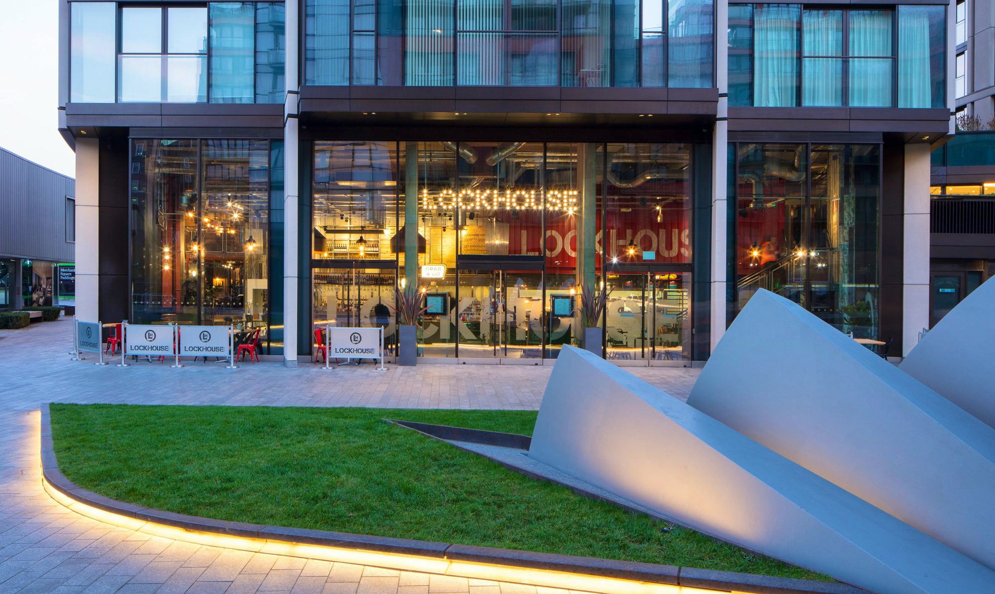 Lockhouse restaurants london venue hire drinks dining places to eat exterior