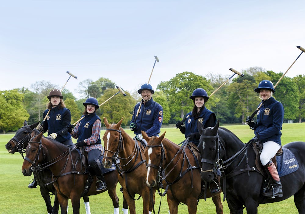 Teambuilding: Guards Polo Academy masterclass at Coworth Park