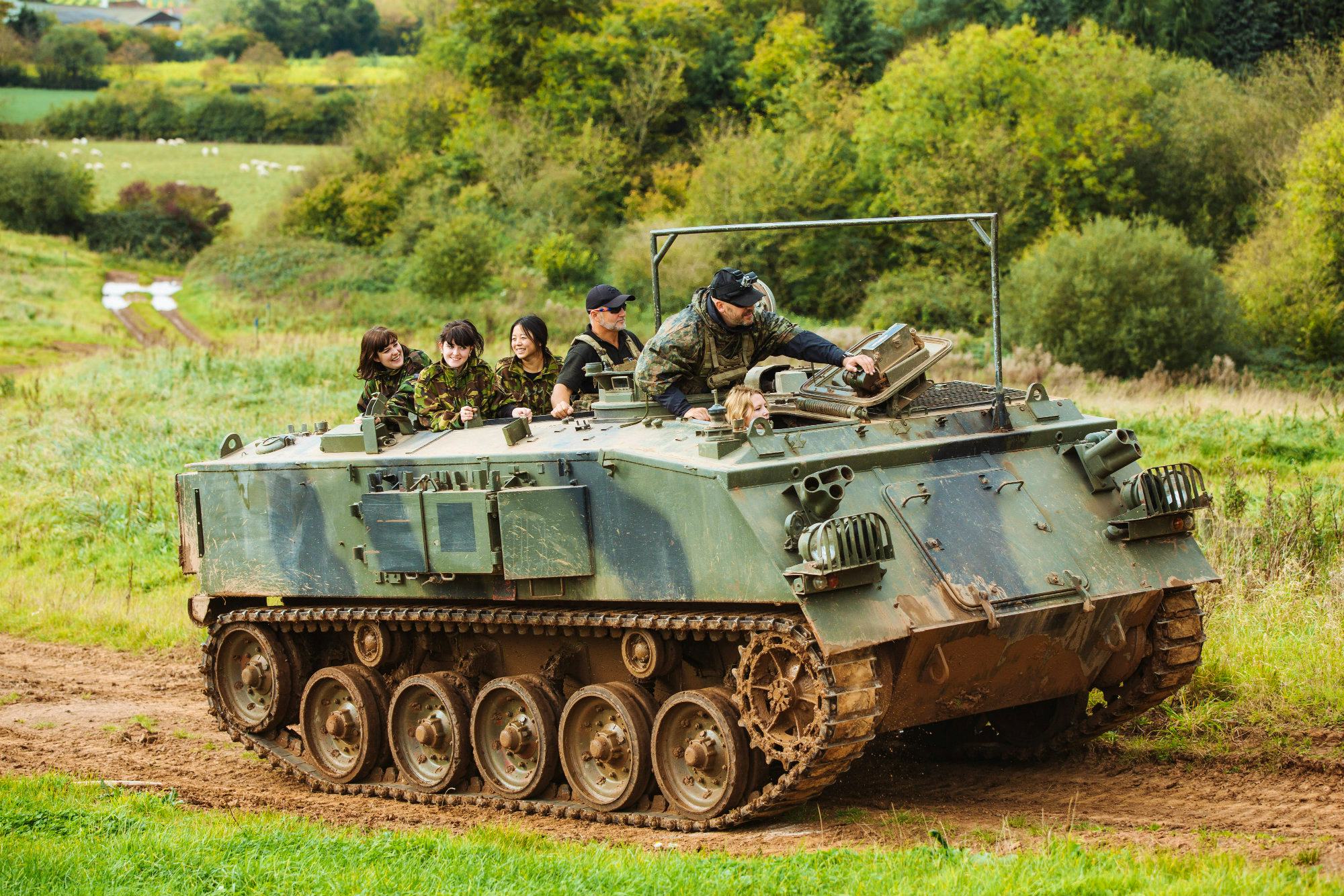 Tank Driving Somerset Teambuilding