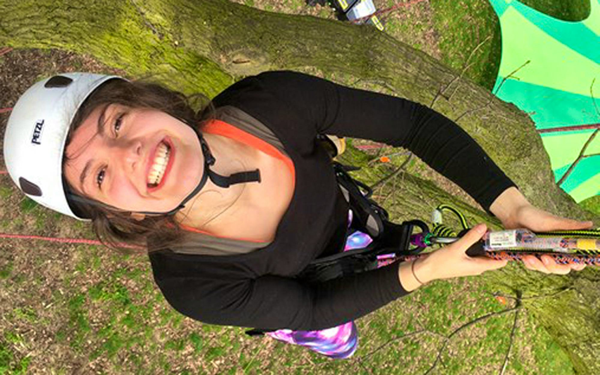 Tylne Hall tree climbing