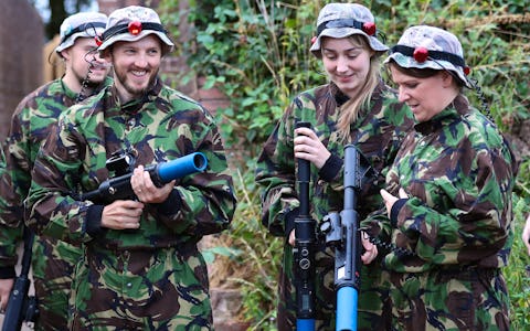 Hit the Staffordshire countryside for some laser combat