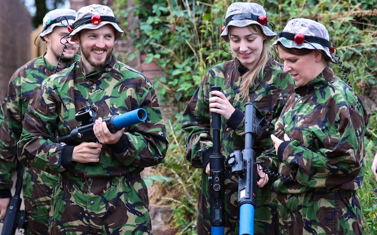 Hit the Staffordshire countryside for some laser combat