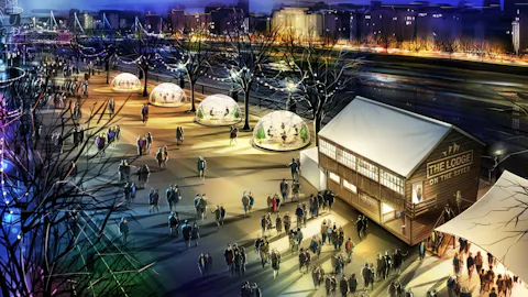 Private dining snow globes to arrive on the South Bank this winter