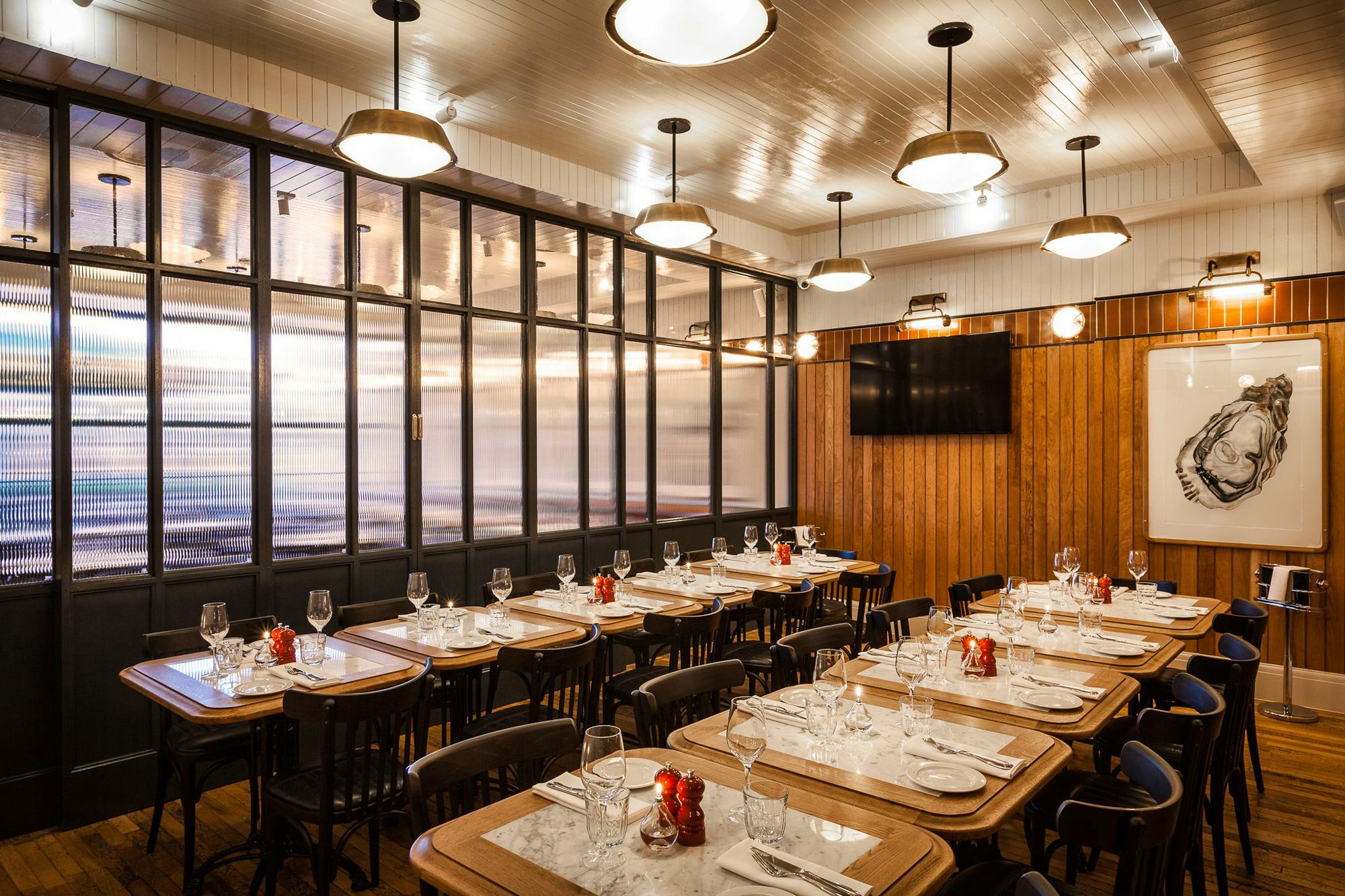 Wright Brothers Battersea London restaurants group bookings venue hire event space interiors private dining room