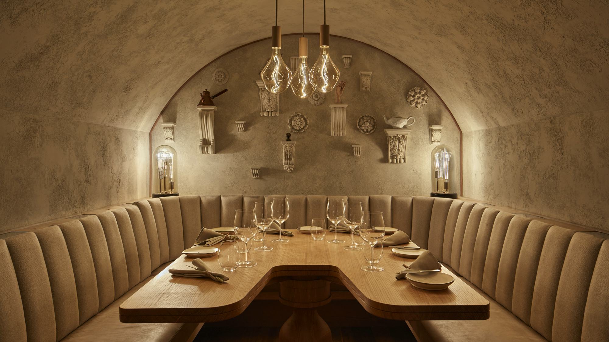 Hide Ollie Dabbous restaurants west end london mayfair private dining rooms shadow room vault interactive dining