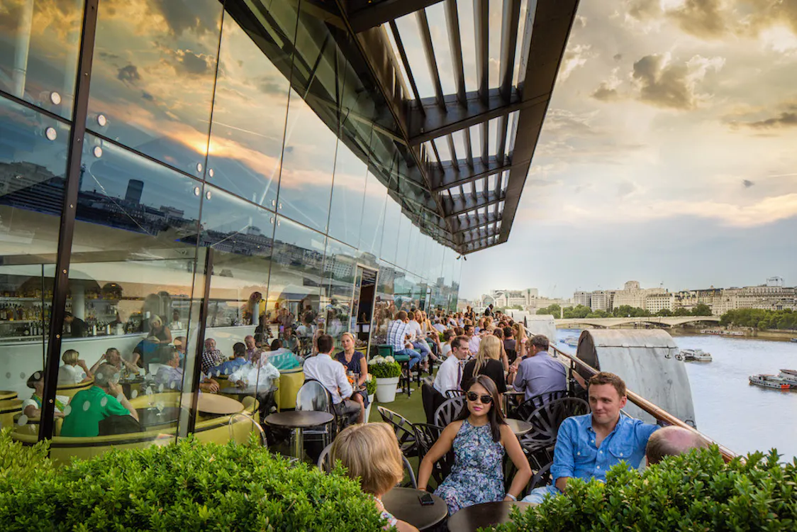The best bars in London for outside drinking
