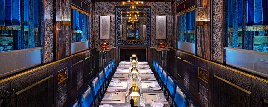 Private dining rooms with wow factor