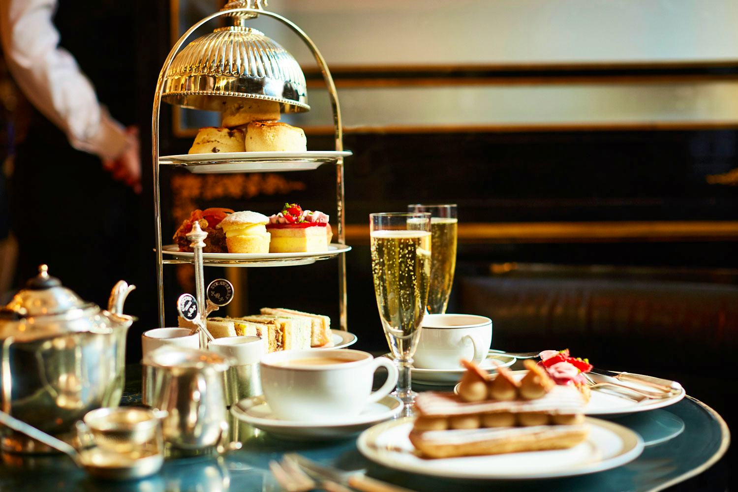 Afternoon tea dishes at The Wolseley