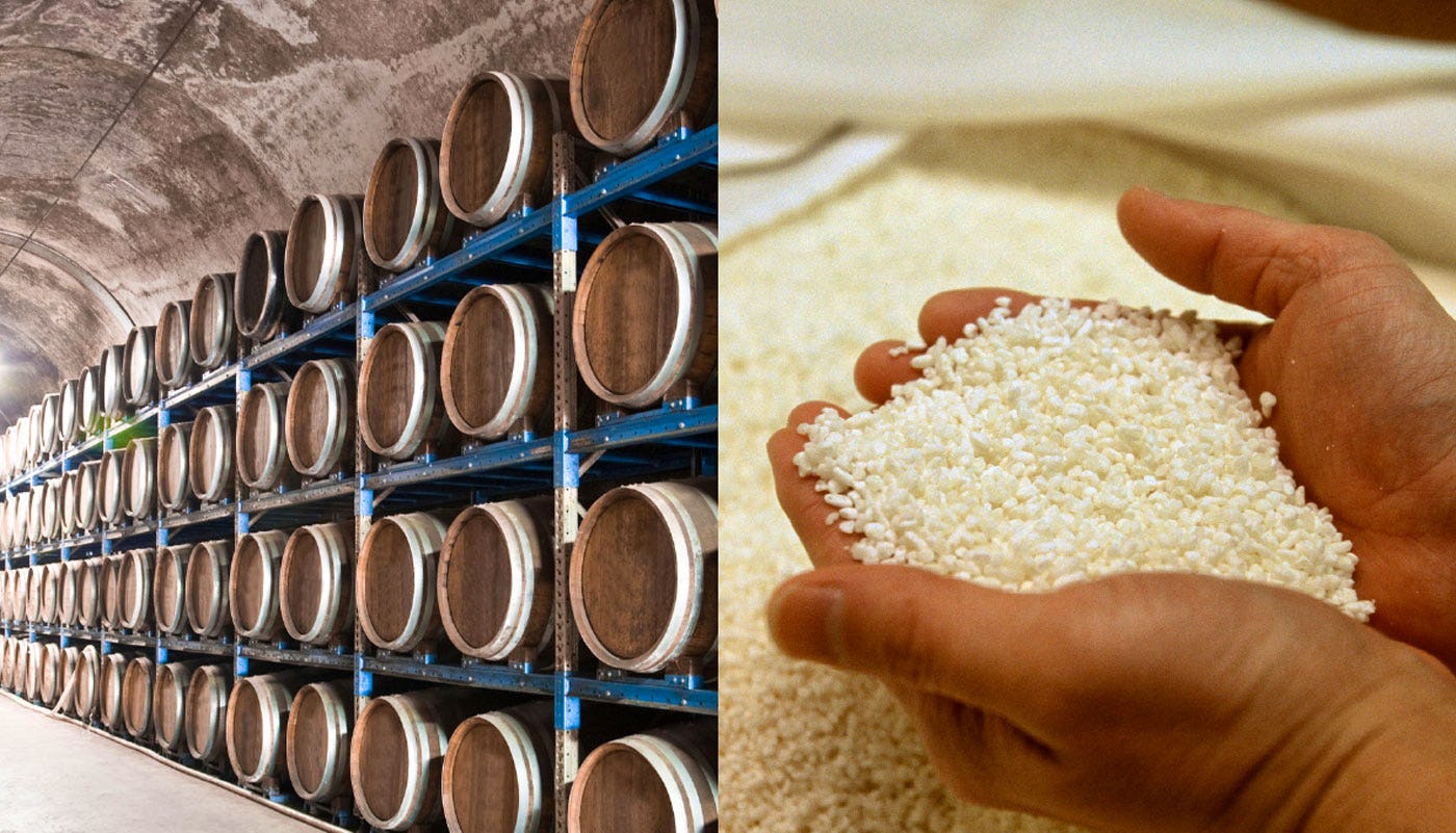 Sake and rice, Sake fermentation 