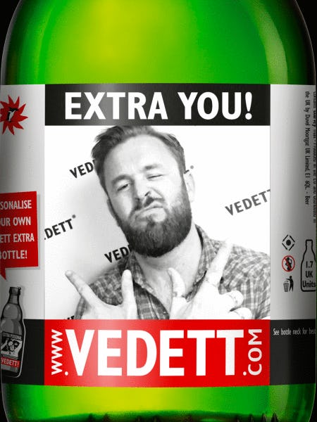 Vedett London drinks brand SquareMeal promotion
