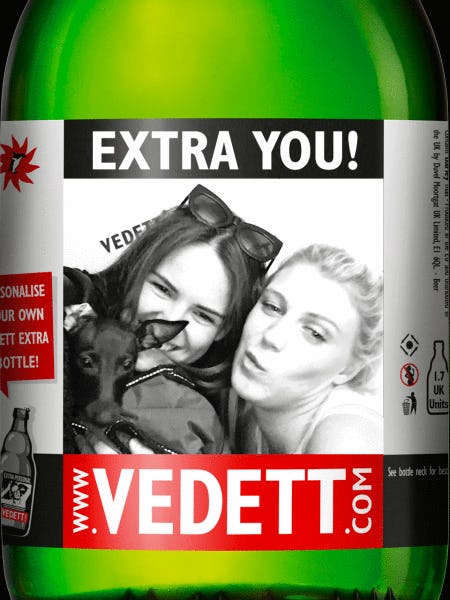 Vedett London drinks brand SquareMeal promotion