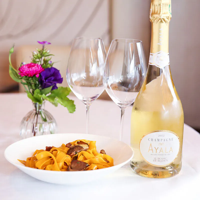 Angela Hartnett Ayala Champagne Pasta