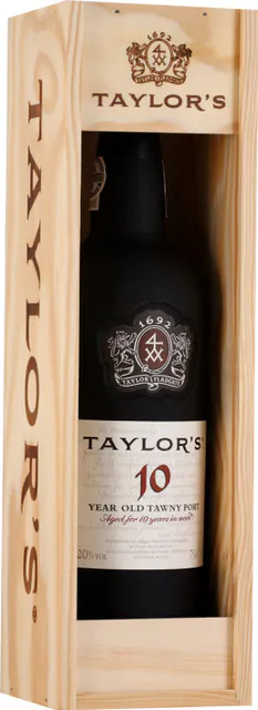Taylors 10 yo port bottle in box