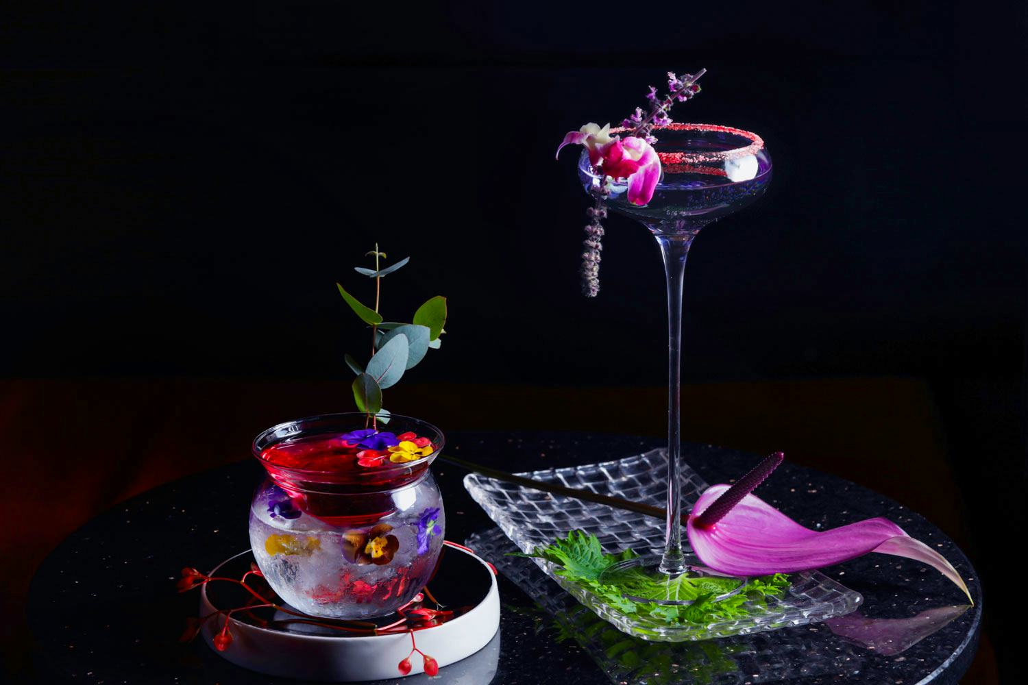 Amaya floral cocktail 