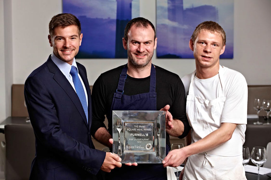 Purnell’s wins BMW Square Meal Best UK Restaurant award 2012