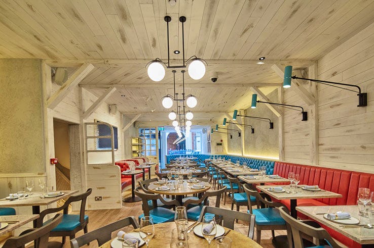 Bouillabaisse seafood restaurant London Mayfair