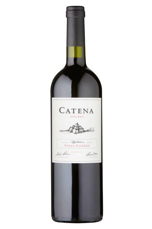 Catena wine bottle