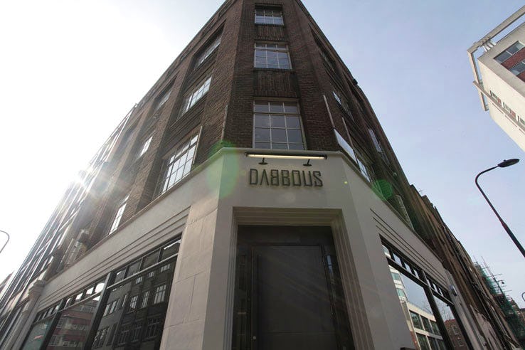 Dabbous restaurant London Bloomsbury