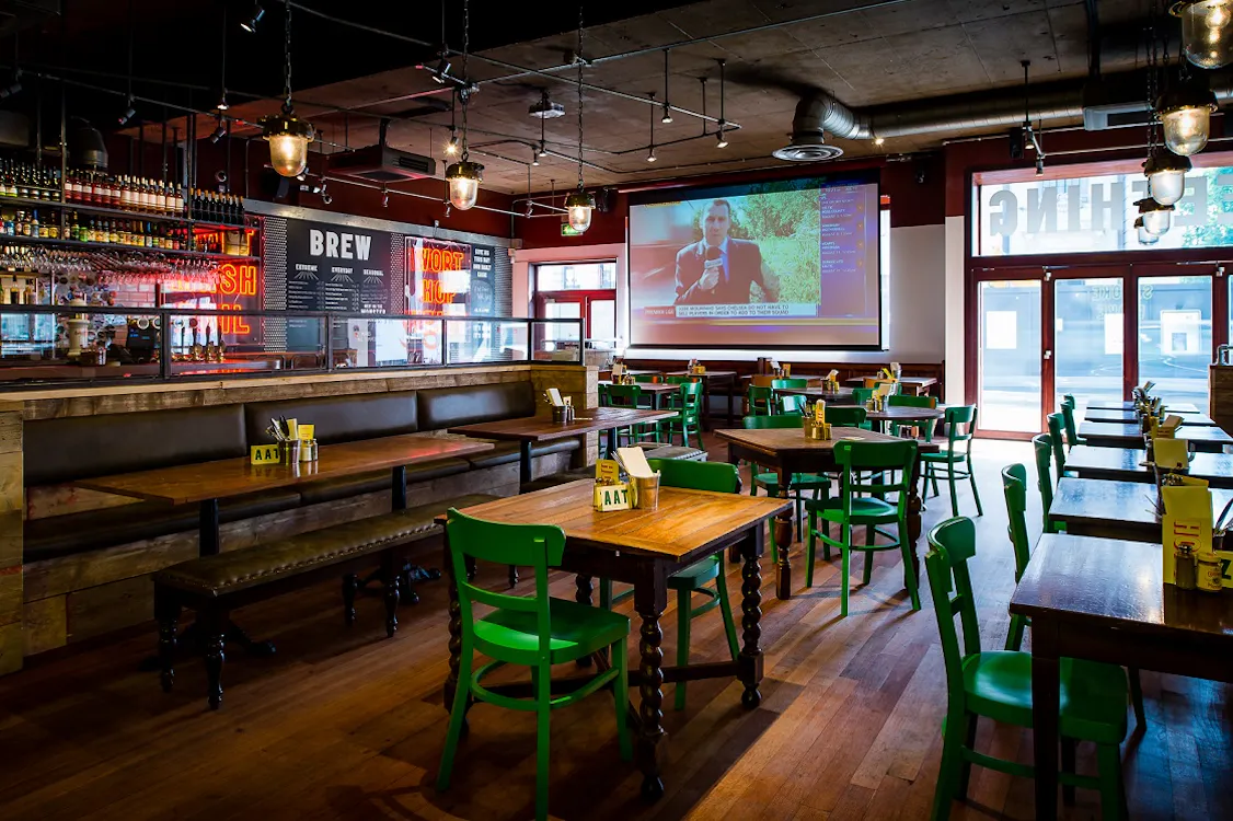 Track down the sports action on London’s restaurant scene