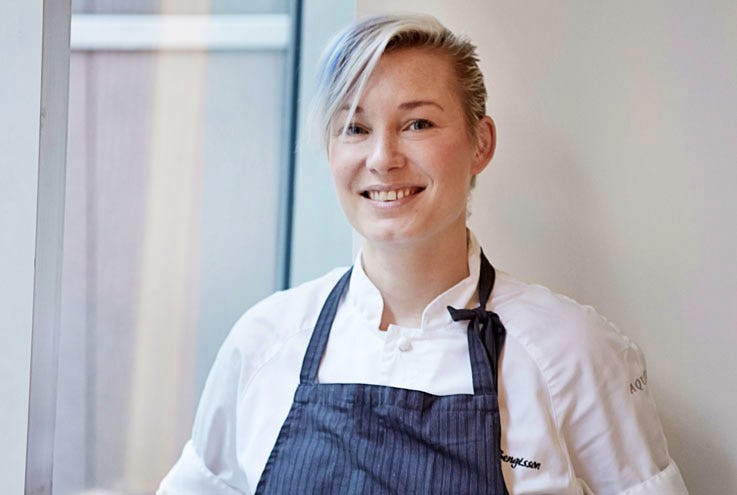 Aquavit restaurant chef Emma Bengsston