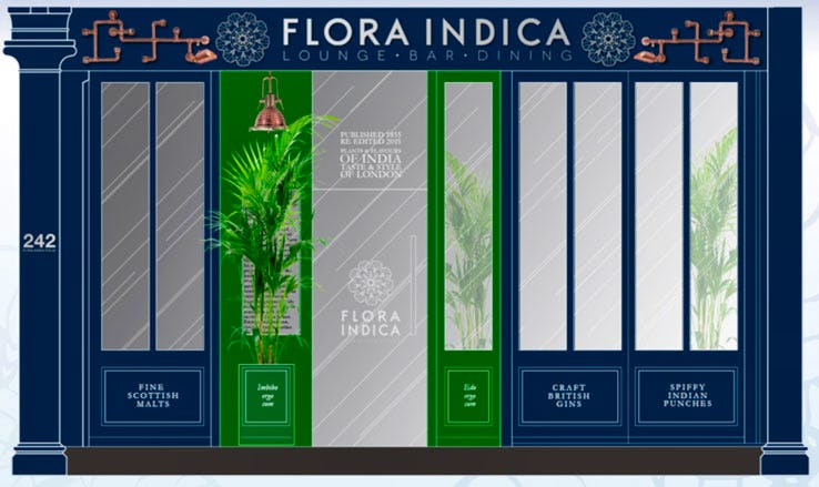 Flora Indica Indian restaurant bar south west london
