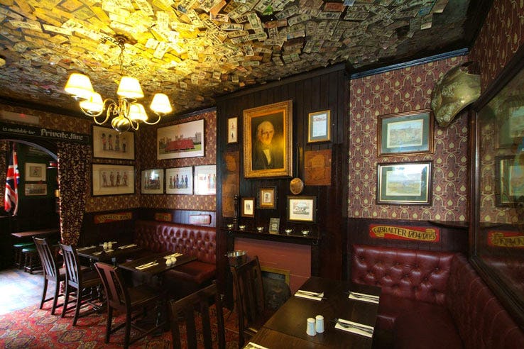 Grenadier London pub Kensington bar restaurant