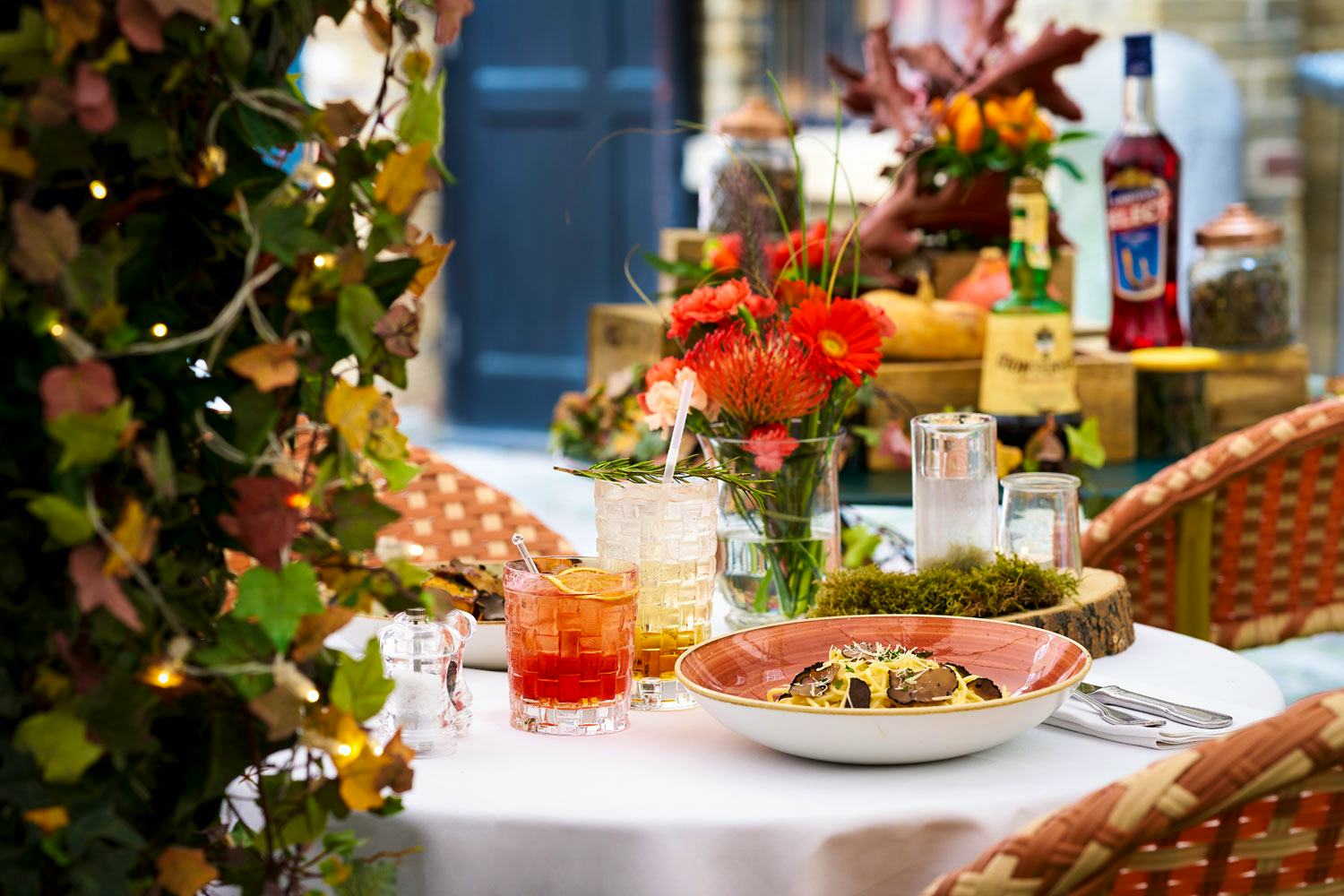 London restaurants bars autumn menus seasonal dishes