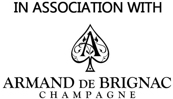 Armand de Brignac logo in association with
