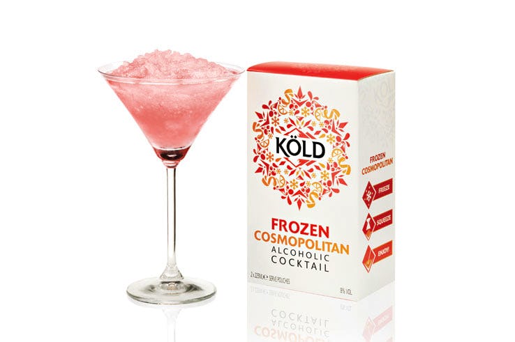 Keep it kold Scandinavian frozen cocktails Cosmopolitan