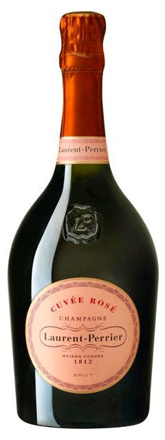 Champagne bottle shot Laurent Perrier
