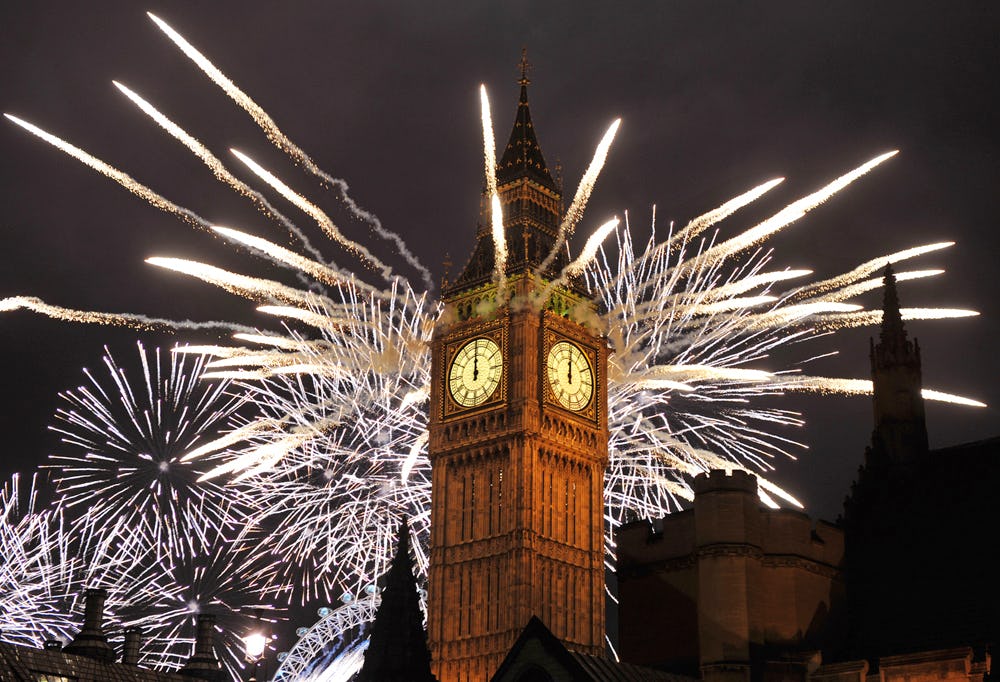  New Year’s Eve 2015 2016 Square Meal best pick New Year's Eve 2015 2016 events parties dinners London restaurants and bars Big Ben fireworks