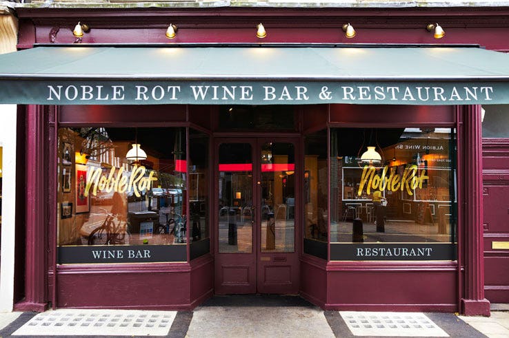 Nobel Rot wine bar London restaurant Stephen Harris Lamb's Conduit Street Fitzrovia Russell Square 
