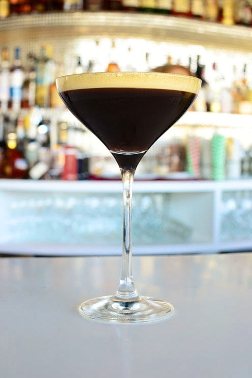 Coffee cocktails in London bars