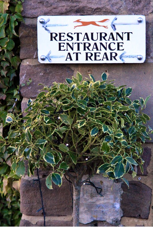 Raby Hunt sign