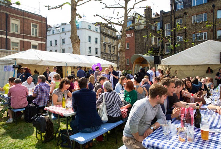 Soho Food Festival summer London Squaremeal Square Meal