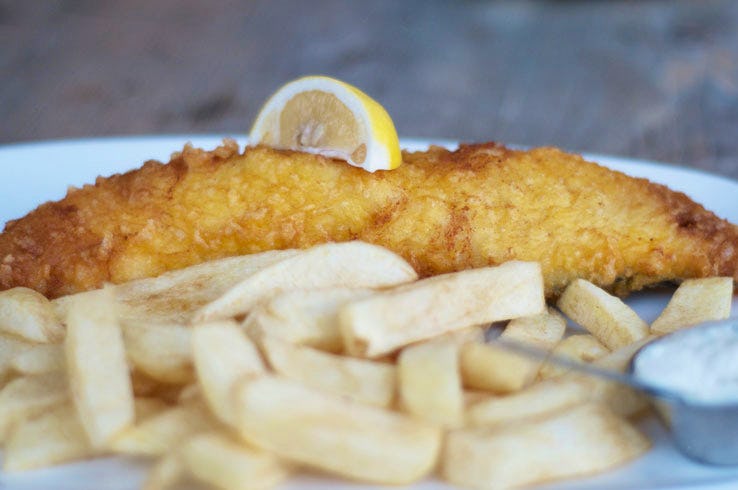 Sutton and Sons fish and chips restaurant north London Islington