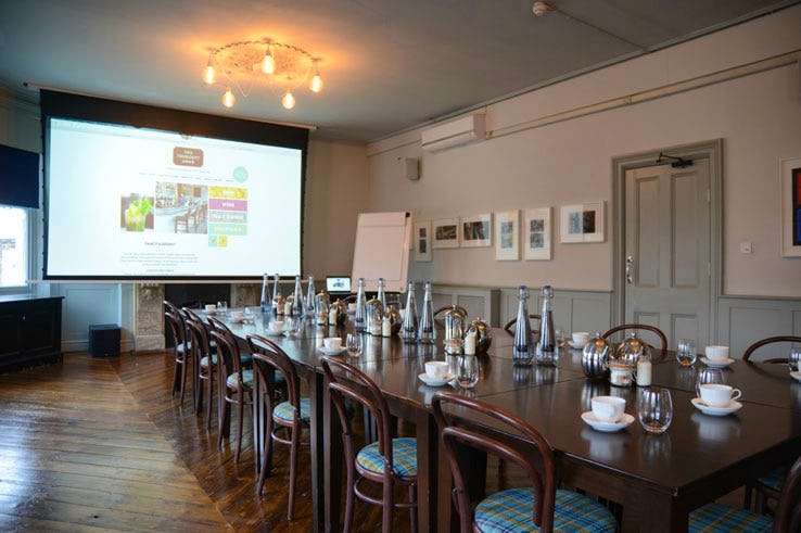 The Denbury Room at The Truscott Arms bar restaurant London