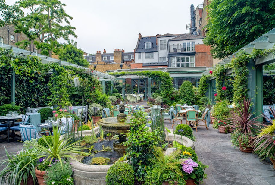 The best London restaurants for courtyard dining