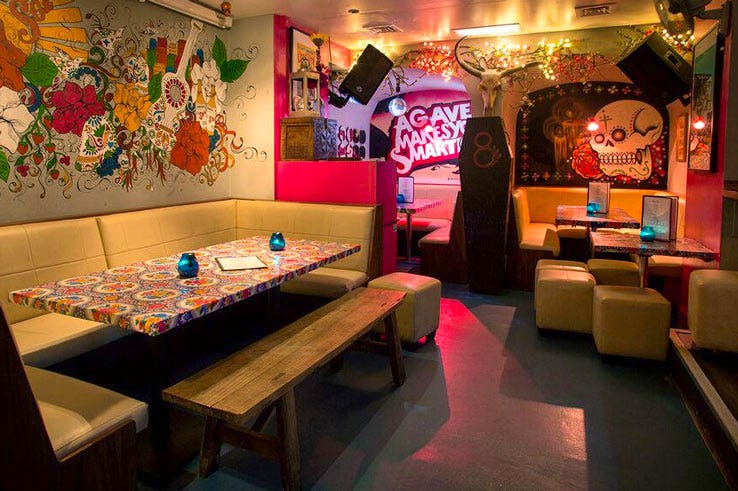 The Pink Chihuahua London Soho bar Mexican