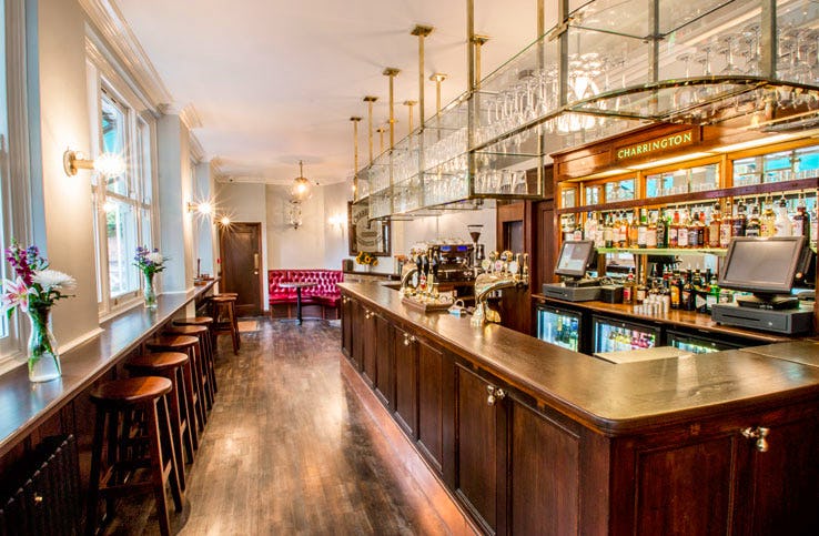 The Hour Glass pub London south Kensington restaurant bar
