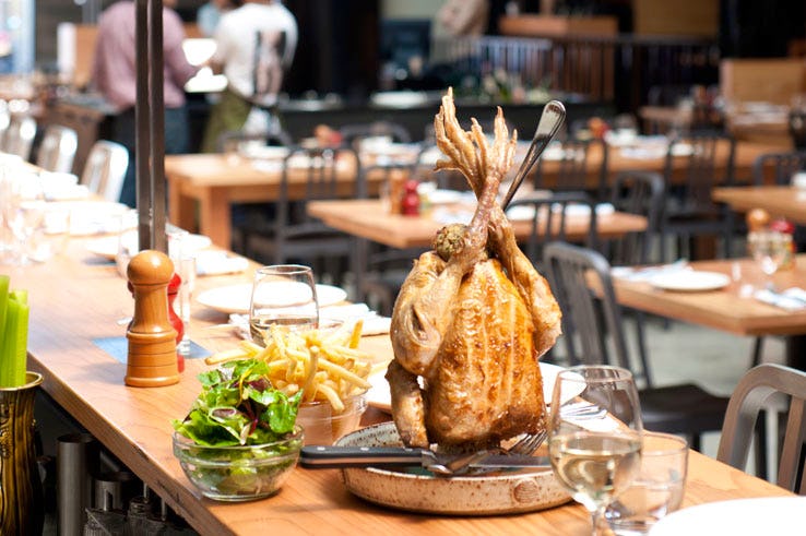 Food blogger chicken challange food safety week hygiene Tramshed london restaurants