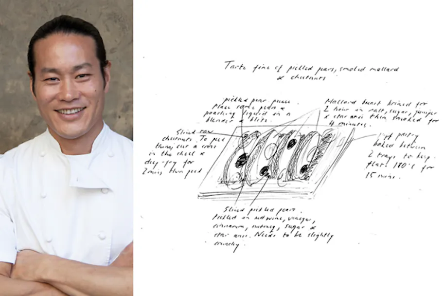 Sketchpad specials: Christmas canapés by top chefs