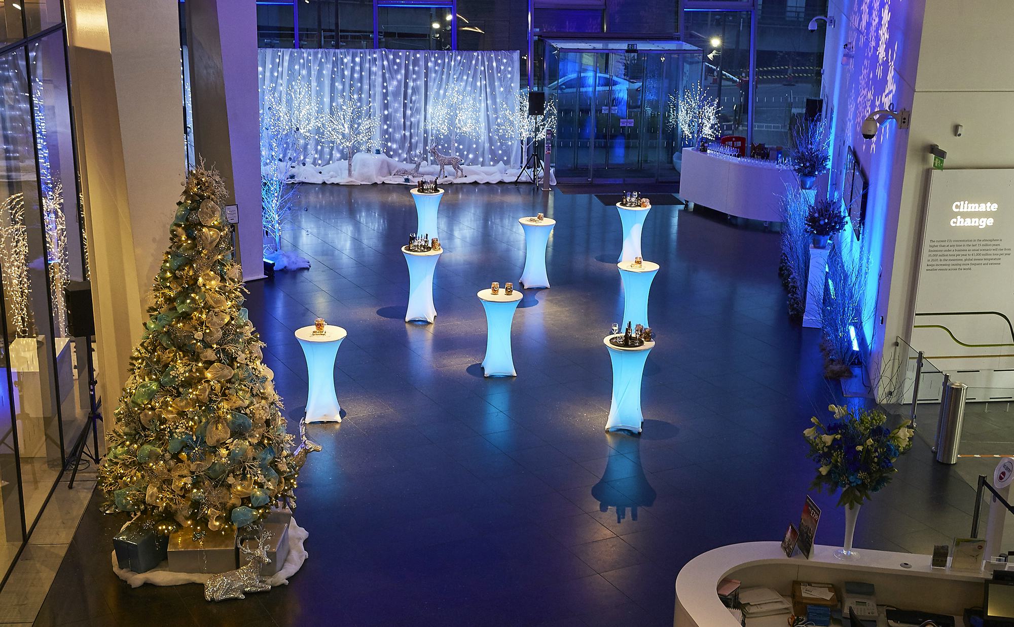 Christmas at The Crystal venue hire